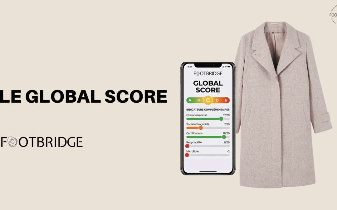 Global Score Footbridge : l&rsquo;indicateur d&rsquo;impact textile qui simplifie vos décisions RSE